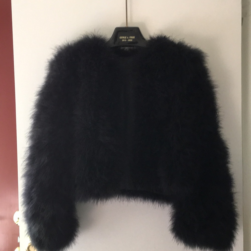 Osterich Feather Jacket